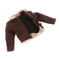 thumbnail image 4 of Ropa de figura masculina Hugo Sudadera con capucha de muñeca chaqueta con cremallera completa, 4 of 10