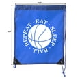 thumbnail image 2 of Mato & Hash Basketball Drawstring Bags with 3,6, and 10 pack bulk options, 2 of 4