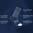 thumbnail image 4 of Outfmvch Soccer Socks Ankle Socks Women No Show Socks Womens Golf Socks Yoga Socks for Men Running Socks Womens Blue One Size, 4 of 8