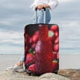 thumbnail image 7 of Fuzoiu Berry Infused Refreshment Print Suitcase Cover,Washable Luggage Covers for Suitcase,Elastic Luggage Protector Cover,Scratch Resistant Travel Suitcase Covers-Large, 7 of 7