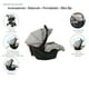 thumbnail image 5 of Carriola para Bebé y Autoasiento D'bebé Sistema de Viaje Elite Reversible Travel System Con Portabebé Gris, 5 of 6
