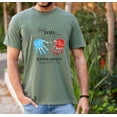 thumbnail image 2 of Best Dad Ever Hands Down T-Shirt – Cute Red and Blue Handprint Father's Day Graphic Tee, Kids to Dad Gift Shirt, Thoughtful Dad Appreciation Top, 2 of 7