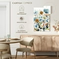 thumbnail image 5 of Elephant Stock Holland Spring Mix Ii Wall Art - Vertical Multi Panel Canvas - Living Room Wall Decor - Floral And Botanical Multi Panel - Blue And White Decor By Carol Robinson - 28" x 45", 5 of 8