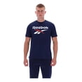 thumbnail image 1 of Playera Reebok Hombre Big Logo Crew Neck Azul Casual azul M, 1 of 5