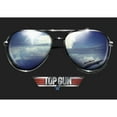 thumbnail image 2 of Junior's Top Gun Aviator Sunglasses Reflection Logo  Festival Muscle Graphic T-Shirt, 2 of 4