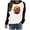 Black#halloween tshirts women plus size, variant on Halloween Shirt Women Raglan Long Sleeve Crewneck Sweatshirt Funny Ghost Print Tops Vintgae Festival Clothes Gift Green,S