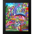 thumbnail image 2 of Green, Howie 12x14 Black Modern Framed Museum Art Print Titled - Caterpillar Alice portrait, 2 of 5