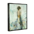 thumbnail image 3 of Stupell Industries Abstract Woman Floral Dress Beauty & Fashion Painting Black Floater Framed Art Print Wall Art, 3 of 6