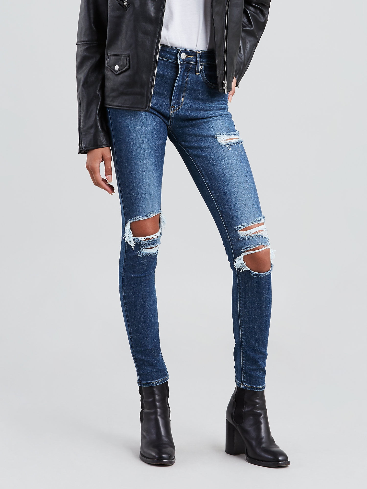 levi's 721 high rise skinny jeans arcade night