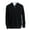 Black, variant on Fashion Half-Zip Sweater Men's Sweater Thickened Zipper Half High Neck Sweater Men's Knitted Underlay Solid Color Sweater Coat Sweater Blue