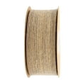thumbnail image 4 of Fabric Burlap Woven Ribbon 10 Yards Christmas Wedding , 3.8cm, 4 of 8