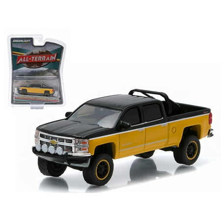 99 Chevrolet 1500 Truck - 2015 Chevrolet Silverado 1500 Black and Yellow Pickup Truck