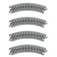 thumbnail image 2 of KATO N gauge Unitrack Compact Curved Track R150-45 ° 4 money 20-174 Model railroad supplies, 2 of 6