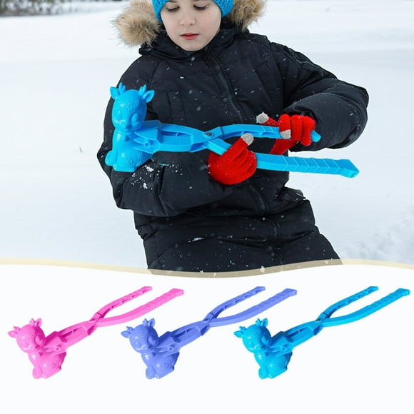 Sokhug Clearance Snowball Clip Snowman Mould Snow Tools Snowball Fights Magical Tool Deer Outdoor Snow Play
