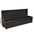 thumbnail image 4 of vidaXL Brown Storage Bench Large Size, 4 of 6