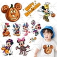 thumbnail image 2 of Pegatinas de vinilo con estampado de bruja, Minnie, murciélago, Mickey Mouse, transferencia de calor para niños, ropa de bebé, Disney, fantasma de Halloween, parches para planchar, 2 of 4