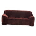 thumbnail image 3 of Funda De Sofá Antideslizante Sofá Elástico Sofá Funda Funda De Poliéster Spandex De Sofá Sofá De Muebles (2 Asientos) café BLESIY Funda de cojín del asiento elástico, 3 of 6