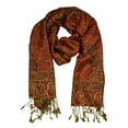 thumbnail image 1 of Peach Couture Châle Pashmina Réversible Élégant Paisley, 1 of 1