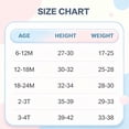 thumbnail image 5 of Happy Town Toddler Baby Girl Beach Bathing Suit Floral Sleeveless One-Piece Swimsuit With Bowknot, 5 of 8