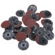thumbnail image 1 of 40 unidades de 2 pulgadas 40 # x10 + 2 pulgadas 60 # x10 + 2 pulgadas 120 # x10 + 2 pulgadas 240 # x10 Discos de lijado con rollo de grúas tipo R, almohadillas abrasivas de chorro de arena Feliz Sencillez, 1 of 4