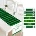 Xinwennn 2024 St. Patrick's Day Table Flag Restaurant Table Holiday