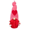 thumbnail image 3 of 3PCS Valentine's Day Gnome Decorations - Plush Swedish Gnome Stuffed Ornaments, Home Table & Shelf Decor for Home Party, Valentine Gifts, 3 of 8