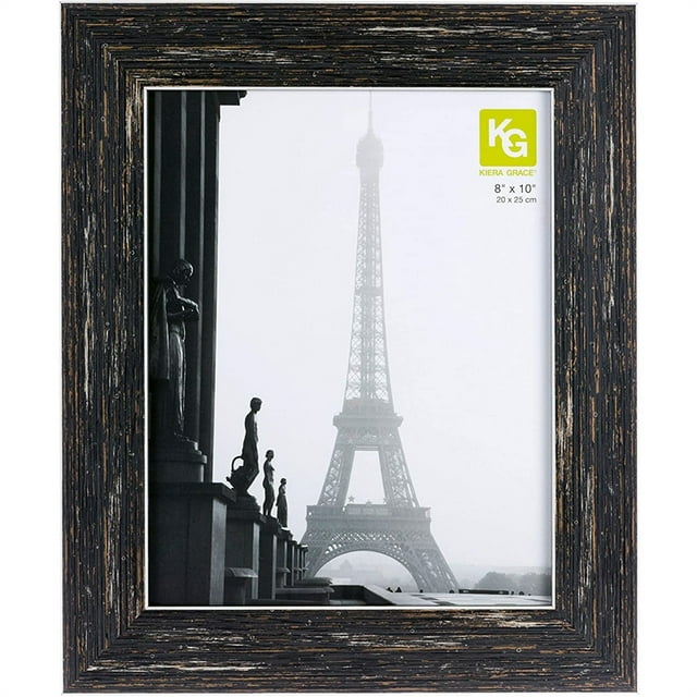 Kiera Grace Brown Emery Engineered Wood Wall & Tabletop Picture Frame