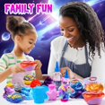 thumbnail image 3 of Slime Kit LPFEZRS Mini Galaxy con pegatinas que brillan en la oscuridad, 3 of 7