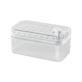 thumbnail image 2 of Caja de moldes de hielo tipo prensa con tapas Bandeja de hielo creativa Molde Utensilios de cocina (Blanco) Tmvgtek Libre de BPA, 2 of 6