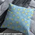 thumbnail image 2 of Castle Fairy Sport Tennis Fabric by the Yard 1 Yard for Teenagers,Blue Yellow Home Decor Fabric by the Yard,Ball Gamer Room Decor Fabric by the Yard,Super Cozy Room Decor, 2 of 6
