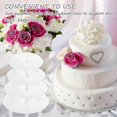 thumbnail image 2 of 26-27 36 Pieces Plastic Cake Dowel Rods Set 20 Pieces White Cake Sticks Support Rod And 4 Pieces Cake Sep, 2 of 5
