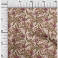 thumbnail image 2 of oneOone Polyester Spandex Light Beige Fabric Tropical Craft Projects Decor Fabric Printed By The Yard 56 Inch Wide, 2 of 5