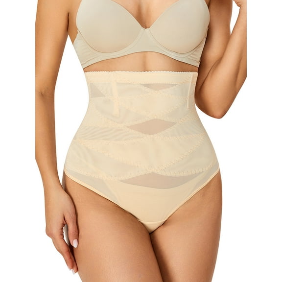 Thong shapewear For Women Tummy Control High Waist Body Shaper Underwear Girdle Panty Seamless Shapewear