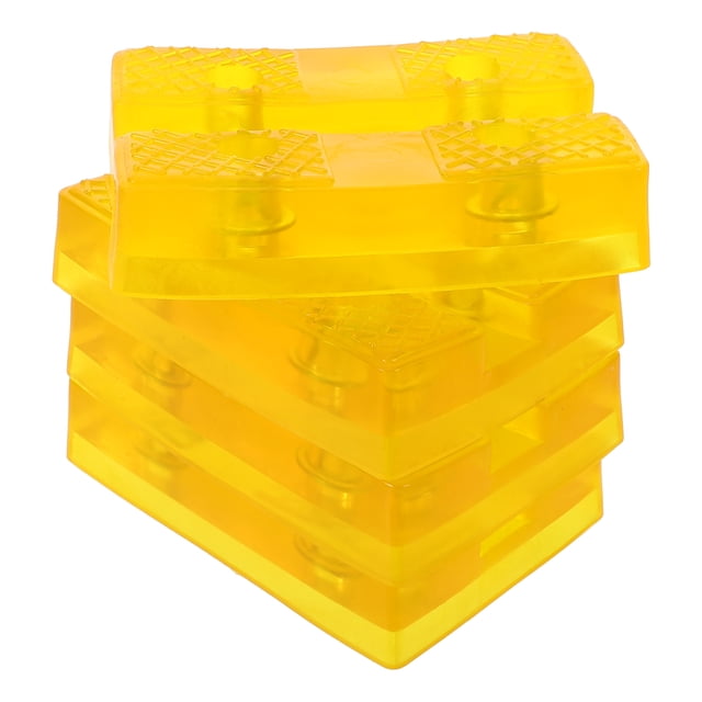 4pcs Jack Pad Square Pinch Weld Jack Pad Jack Stand Rubber Pad Floor Jack Pad