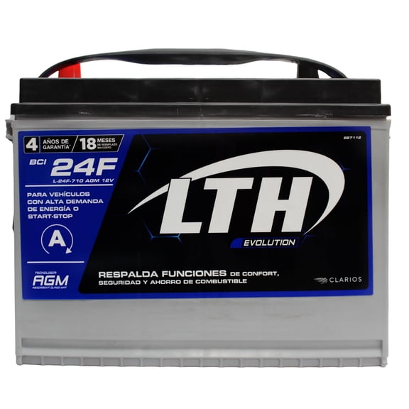 Lth Agm L-24F-710 12V 710 A Bci Para Uso Automotriz