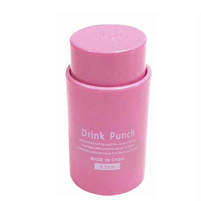 1Pc Mini Bottle Opener Drink Through Straw Drink Punch Water