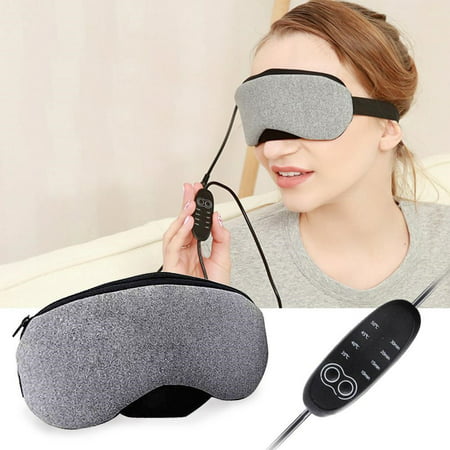 Portable Cold and Hot USB Heated Steam Eye Mask for Sleeping, Eye Puffiness, Dry Eye, Tired Eyes, with Time and Temperature Control, Best Mother's Day