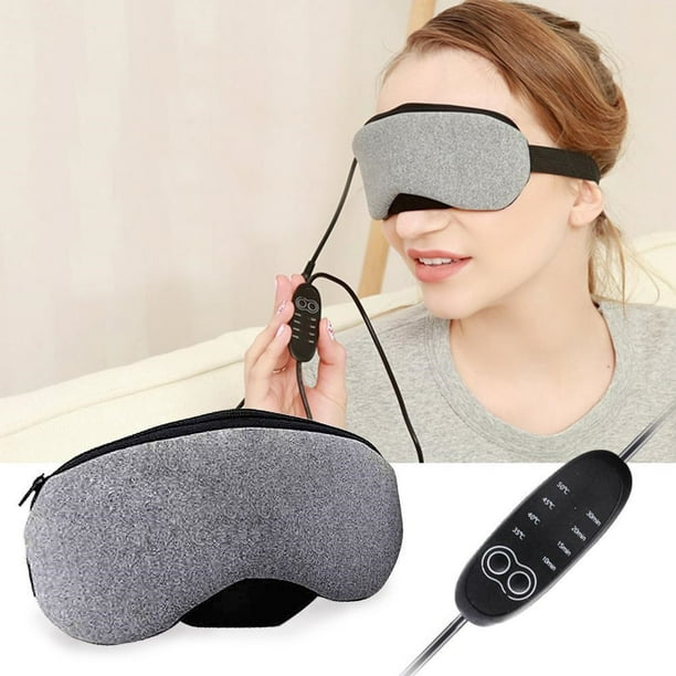 Portable Cold and Hot USB Heated Steam Eye Mask for Sleeping, Eye Puffiness, Dry Eye, Tired Eyes
