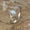 Retro Silver, variant on Womens Ring with Natural Moonstone Inlay Vintage Silver Finish Ancient Tree Geometric Design Alloy Finger Ring Fashion