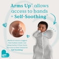 thumbnail image 4 of Saco de Dormir para Bebé Love to Dream Swaddle UP 1.0 TOG Rosa, 4 of 9