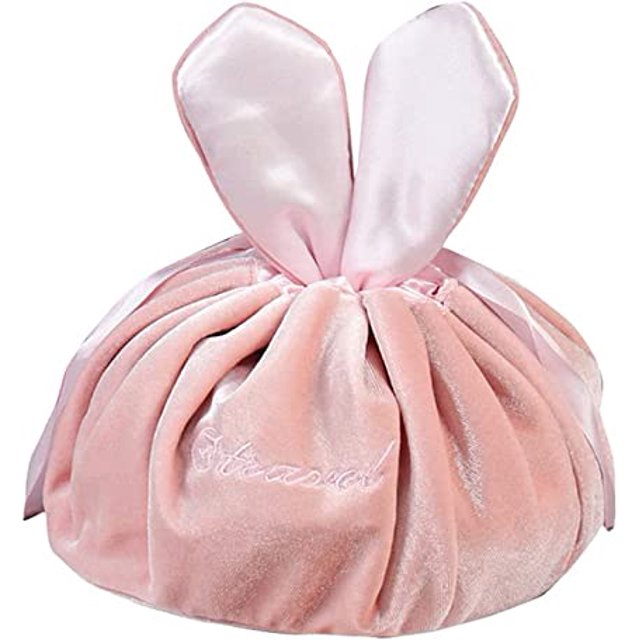 Bolsa de aseo con cordón, bolsa de cosméticos perezosa, bolsa de cosméticos de almacenamiento perezoso, cordón portátil grande para el hogar y viajes, tazas de tienda de cosméticos, teléfonos móviles TUNC Sencillez