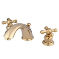thumbnail image 1 of Kingston Brass KB962AX Deux Poignées de 4 à 8 Po Mini Robinet de Toilette Répandu avec Pop-up au Détail, 1 of 1