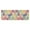 Multi Color Triangle, variant on Red Black Checkered Pattern Kitchen Rug Mat,Kitchen Runner Rugs Non Skid Washable,Decorative Kitchen Floor Mats for Kitchen,Sink,Laundry,17"x47.2"