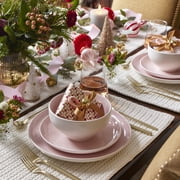 Better Homes & Gardens Blush Vivian Stoneware 12 Piece Set