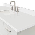 thumbnail image 3 of Ariel S061swqrvo Magnolia 60" Free Standing Single Basin Vanity Set - White / Pure White, 3 of 7