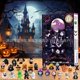 thumbnail image 4 of Disfraces de Halloween 2024 Caja de calendario de adviento con personajes de películas de terror y pesadillas de Halloween Caja de sorpresas con calendario de cuenta regresiva de 24 muñecos, 4 of 5