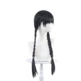 thumbnail image 4 of 26-27 Yaqinuo Wednesday Addams Cosplay Costume Set Gothic Mesh Dresses Wigs Carnival Party Fancy Dress Women, 4 of 4