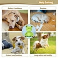 thumbnail image 4 of Blublu Park Dog Plush Toy, Interactive Squeaky Pet Toy for Aggressive Chewers, Frog, 4 of 7