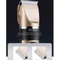 thumbnail image 3 of Tondeuse à Cheveux pour Hommes Rasoir Électrique Rechargeable Tondeuse Sans Fil Kit de Coupe de Cheveux compatible Hommes et Enfants (Or)_Perfect Gift, 3 of 5