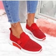 thumbnail image 2 of Flying Rhinestone Loafed Flat Casual Sports Shoes, 2 of 4